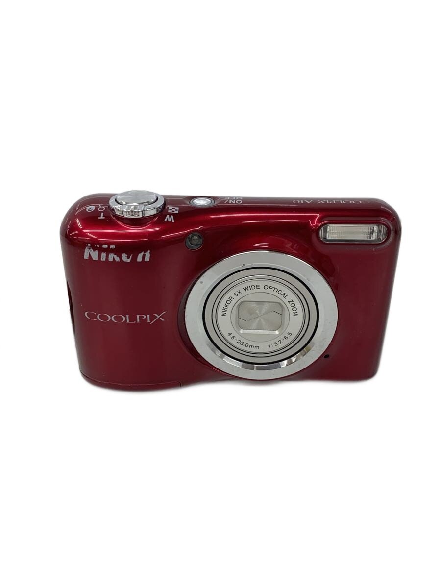 【中古】Nikon◆デジタルカメラ COOLPIX A10 [レッド]//【カメラ】｜2ｎｄ STREET 店 10,921円