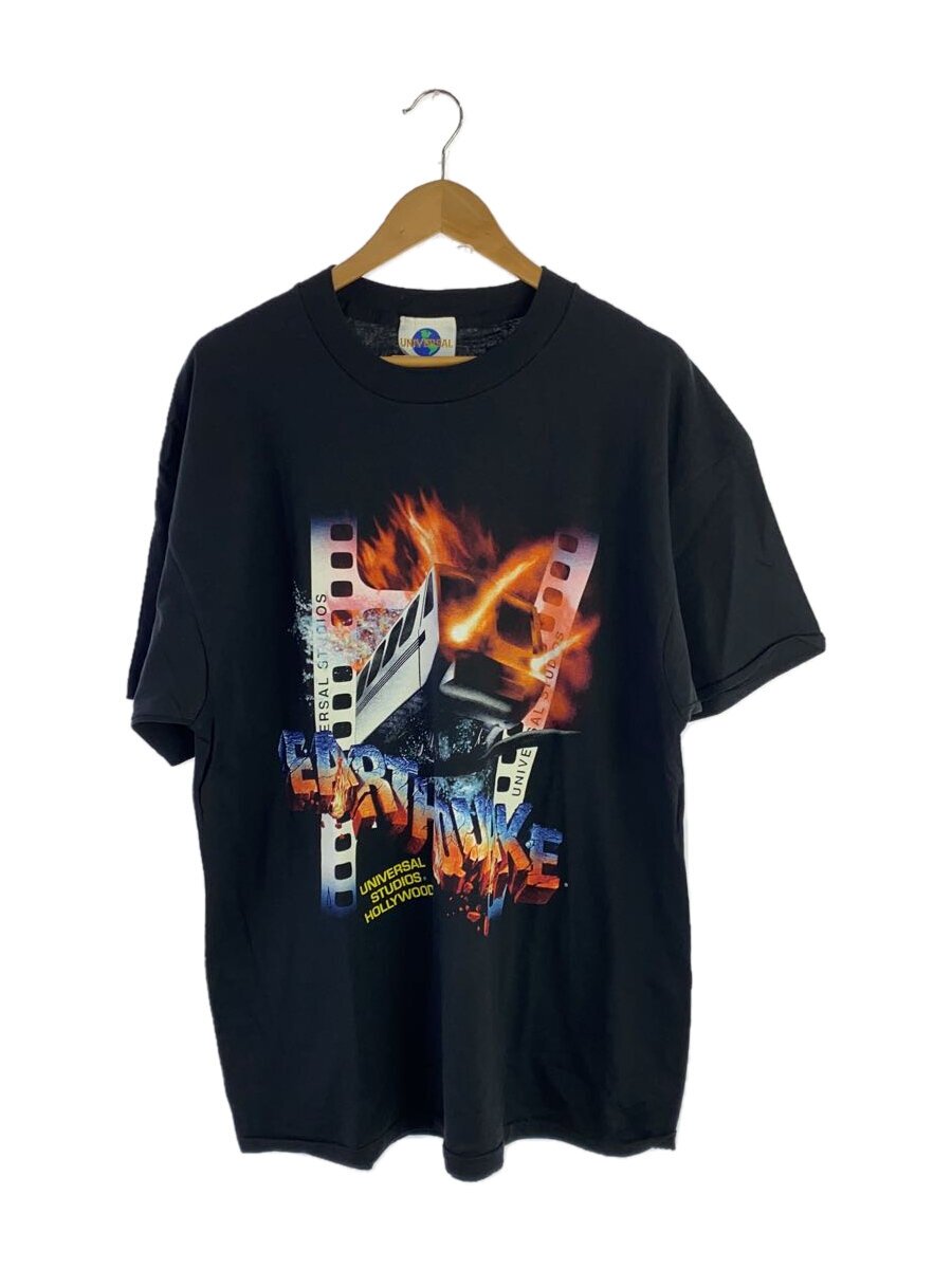 【中古】UNIVERSAL STUDIOS◆プルオーバー/--/綿織物/BLK//【メンズウェア】