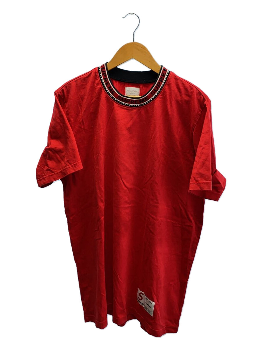 【中古】Supreme◆プルオーバー/XL/綿織物/RED/無地//【メンズウェア】