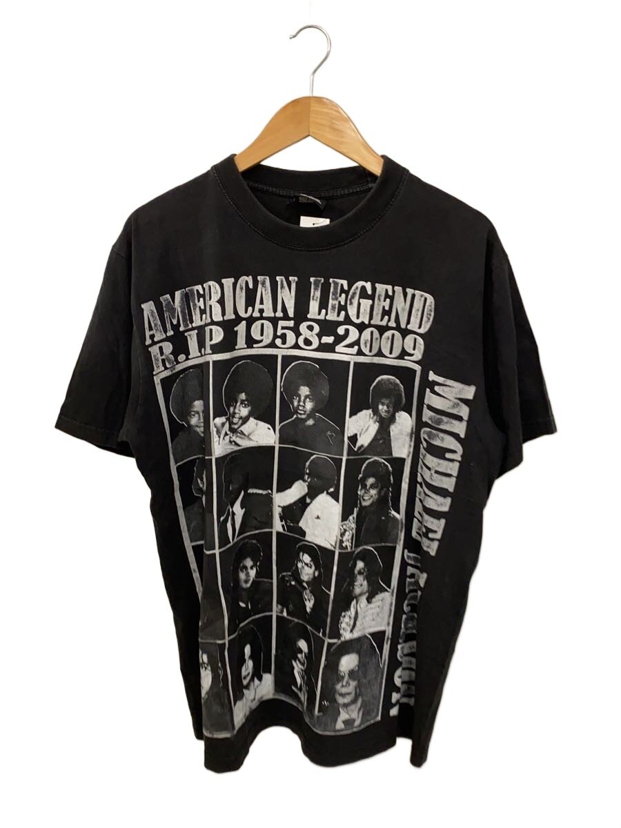 【中古】GRIFFIN◆ティーシャツ/L/綿織物/BLK【メンズウェア】
