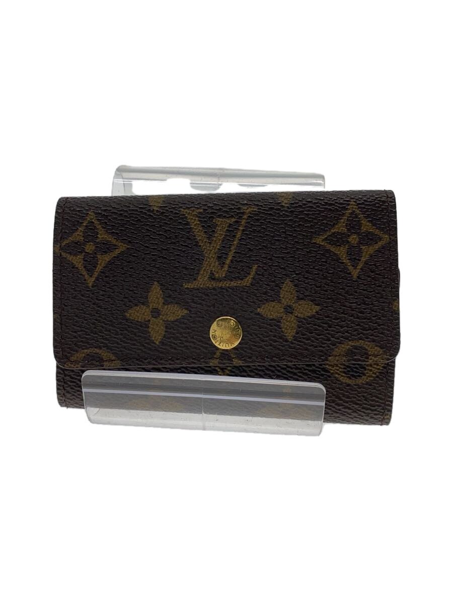 【中古】LOUIS VUITTON◆ミュルティクレ6_モノグラム_BRW/レザー/BRW/総柄/メンズ【服飾雑貨他】|2nd STREET 店