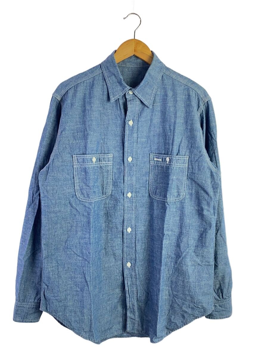 【中古】MSG&SONS/archオリジナル/シャンブレーシャツ/長袖シャツ/XL/コットン/IDG//【メンズウェア】｜2ｎｄ STREET 店