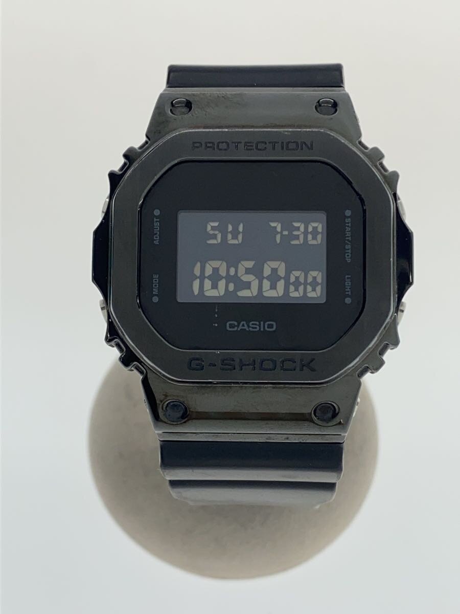 【中古】CASIO◆石英ウオッチ・G-SHOCK/デジタル/BLK/BLK【服飾雑貨他】