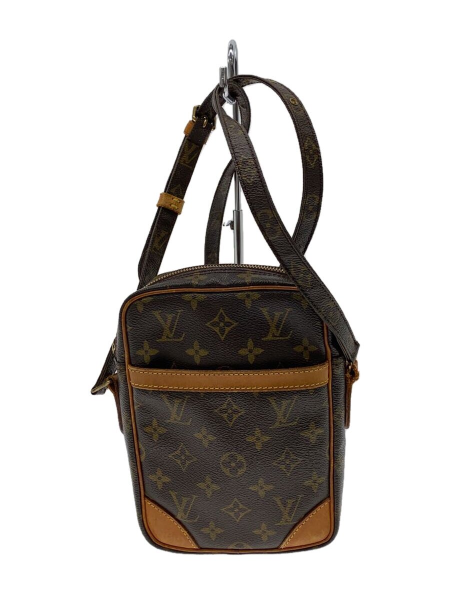 【中古】LOUIS VUITTON◆2)ダヌーブ_モノグラム・帆布_BRW/PVC/BRW【御徒面子】