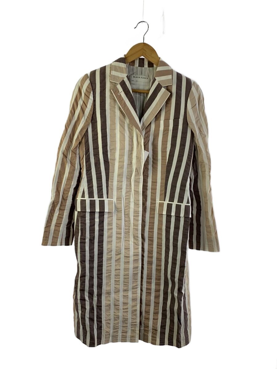 【中古】Black Fleece by Brooks Brothers◆厚地の外套/--/綿織物/BRW/縞模様/大きさBB1【メンズウェア】