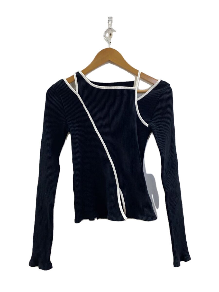 【中古】MAISON SPECIAL◆長袖プルオーバー/FREE/綿織物/BLK//【レディースお召しもの】
