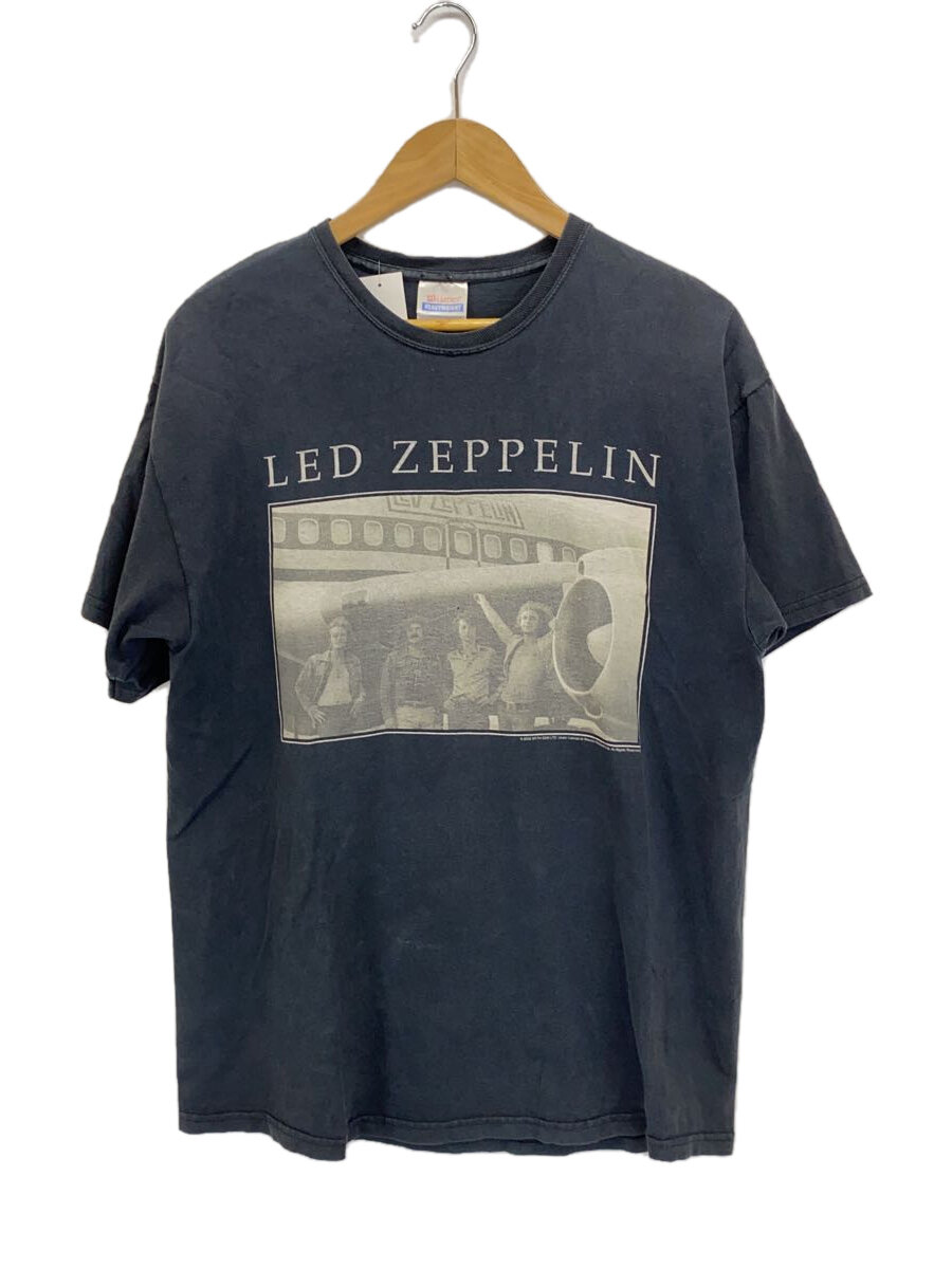 【中古】Hanes◆プルオーバー/L/綿織物/BLK/00s/LED ZEPPELIN//【メンズウェア】