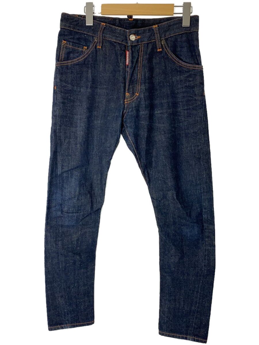 【中古】DSQUARED2◆下つ方/42/綿織物/NVY/無地/S71天使の都市0939【メンズウェア】