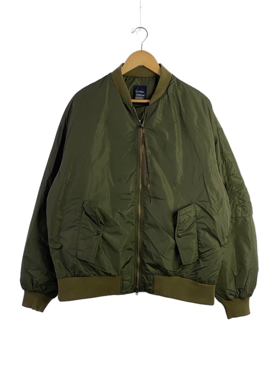 【中古】LIMI feu◆MA-1/DOWN JACKET/2/ナイロン/KHK/LL-J17-600【メンズウェア】|2nd STREET 店