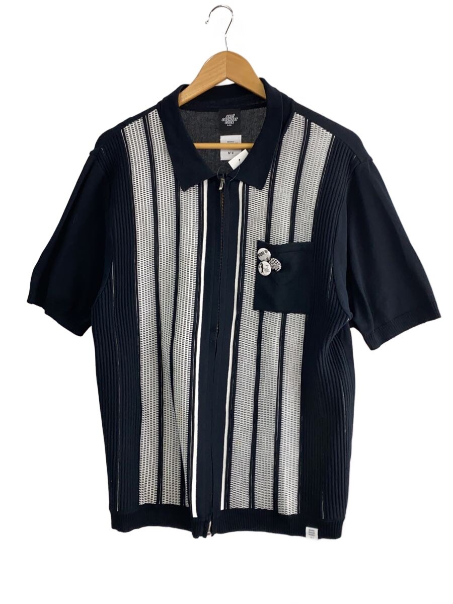 【中古】BEDWIN & THE HEARTBREAKERS◆ANTI COUNTRY CLUB/ニットポロ/フロント汚れ有/ポロシャツ/4/コットン/BLK//【メンズウェア】|2nd STREET 店