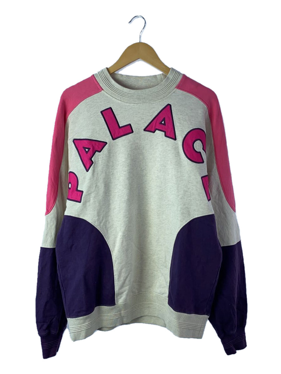 【中古】PALACE◆汗水/L/綿織物/CRM/無地//【メンズウェア】