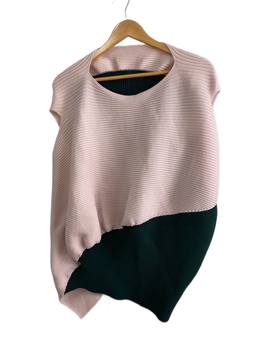 【中古】ISSEY MIYAKE◆ノースリーブカットソー/2/ポリエステル/PNK/無地/IM41-KN812-29//【レディースウェア】｜2ｎｄ STREET 店 14,322円