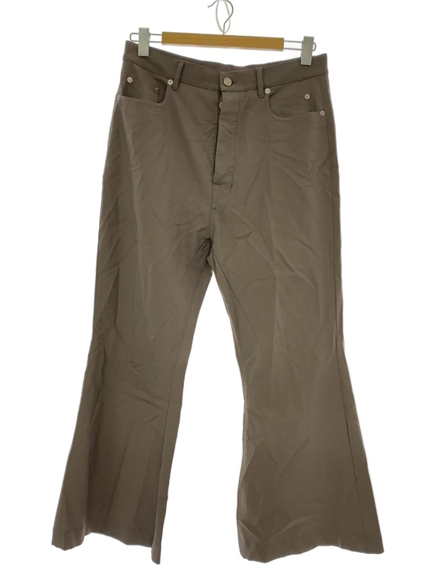 【中古】Rick Owens◆24SS/BOLAN BOOTCUT/ブーツカットパンツ/31/羊毛/BEG/RU01D3335-ZL【メンズウェア】