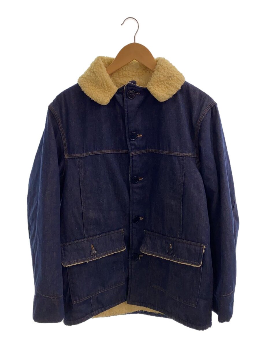 【中古】Montgomery Ward◆ランチコートジャケット/Gジャン/40/NVY/ネイビー/無地/70S//【メンズウェア】｜2ｎｄ STREET 店