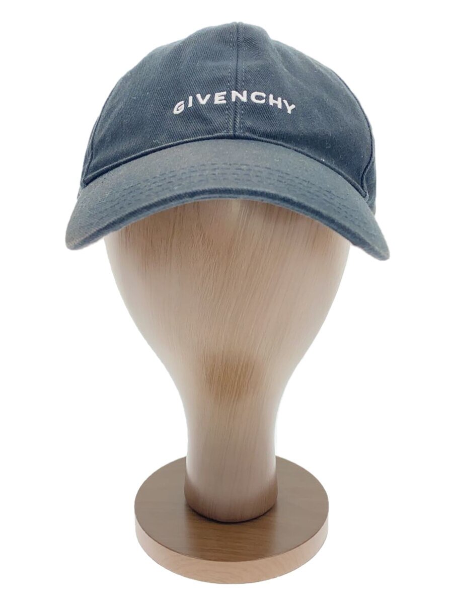 【中古】GIVENCHY◆向こう正面ロゴタイプ刺しゅう/旗がしら/FREE/綿織物/BLK/無地/メンズ【服飾雑貨他】