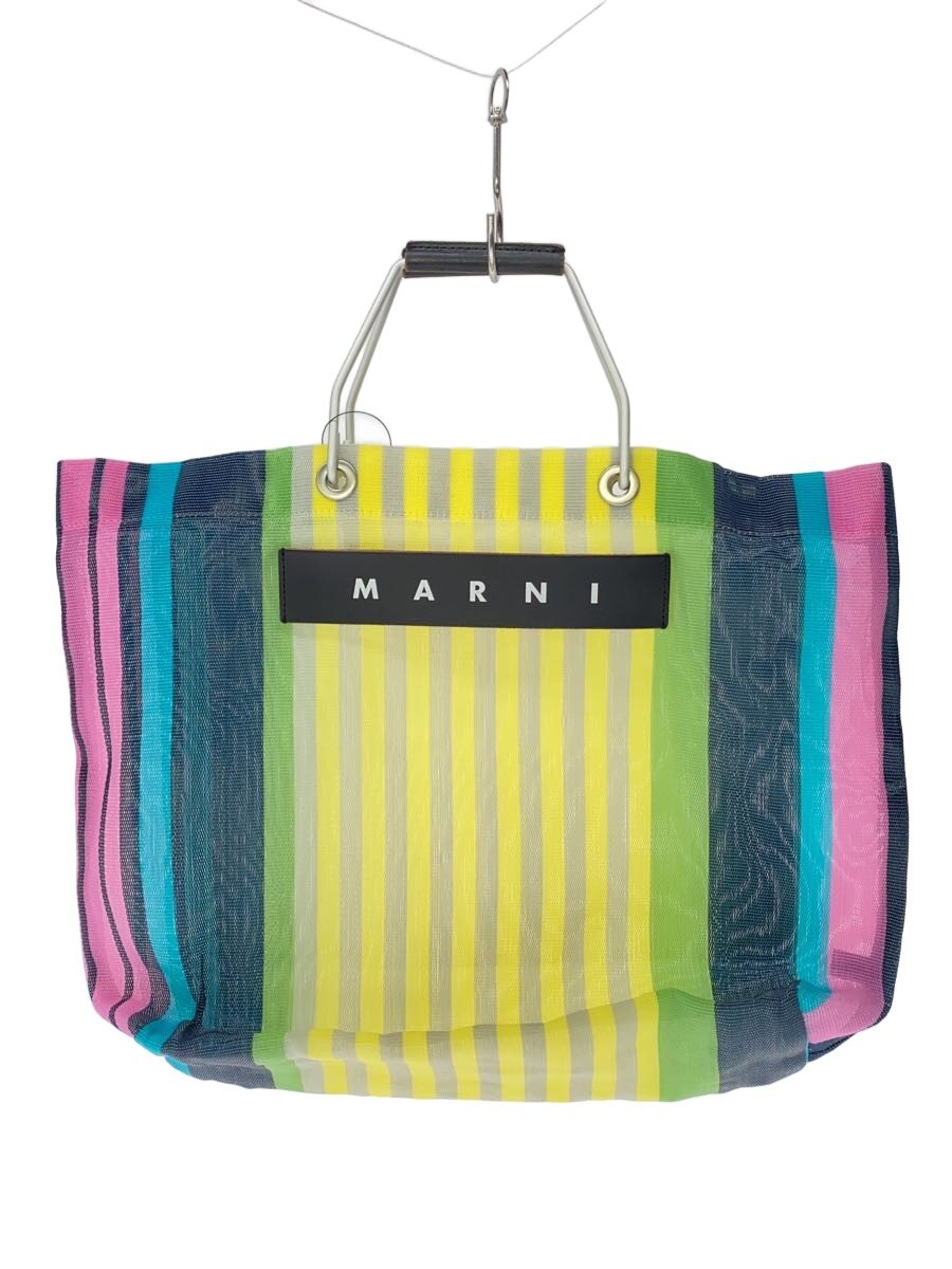 【中古】MARNI◆お花喫茶店/御徒面子/--/マルチ色合い/縞模様//【御徒面子】