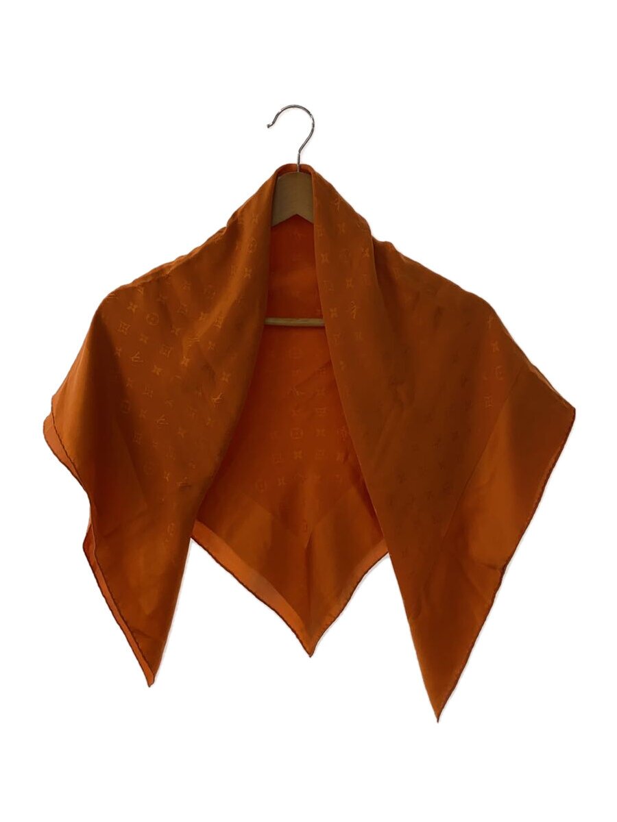【中古】LOUIS VUITTON◆袈裟/地絹/ORN/総柄/レディース【服飾雑貨他】