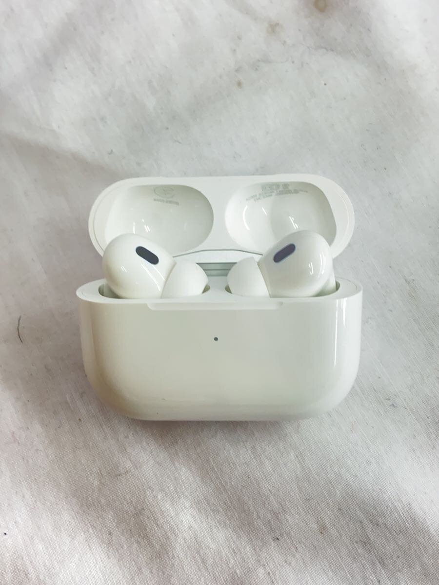 【中古】Apple◆AirPods Pro 第2世代 MagSafe充電ケースUSB-C A2968/3047/3048/3049【家電・ビジュアル・オーディオ】