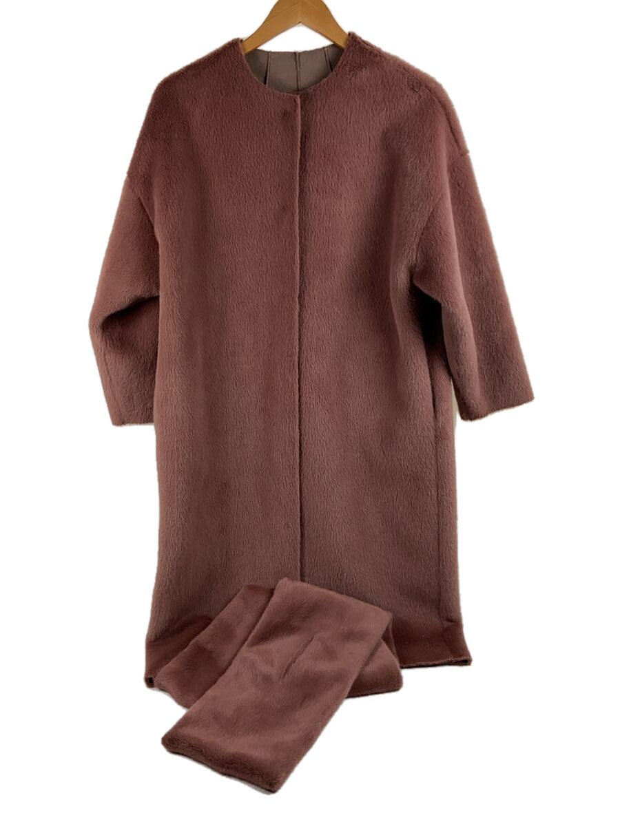 【中古】Her lip to◆Faux Fur Reversible Coat/コート/S/ポリエステル/BRD/無地/HLT2007009【レディースウェア】|2nd STREET 店