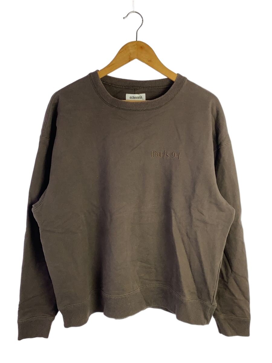 【中古】echeveria/スウェット/2/コットン/BRW/IDH-003【メンズウェア】｜2ｎｄ STREET 店