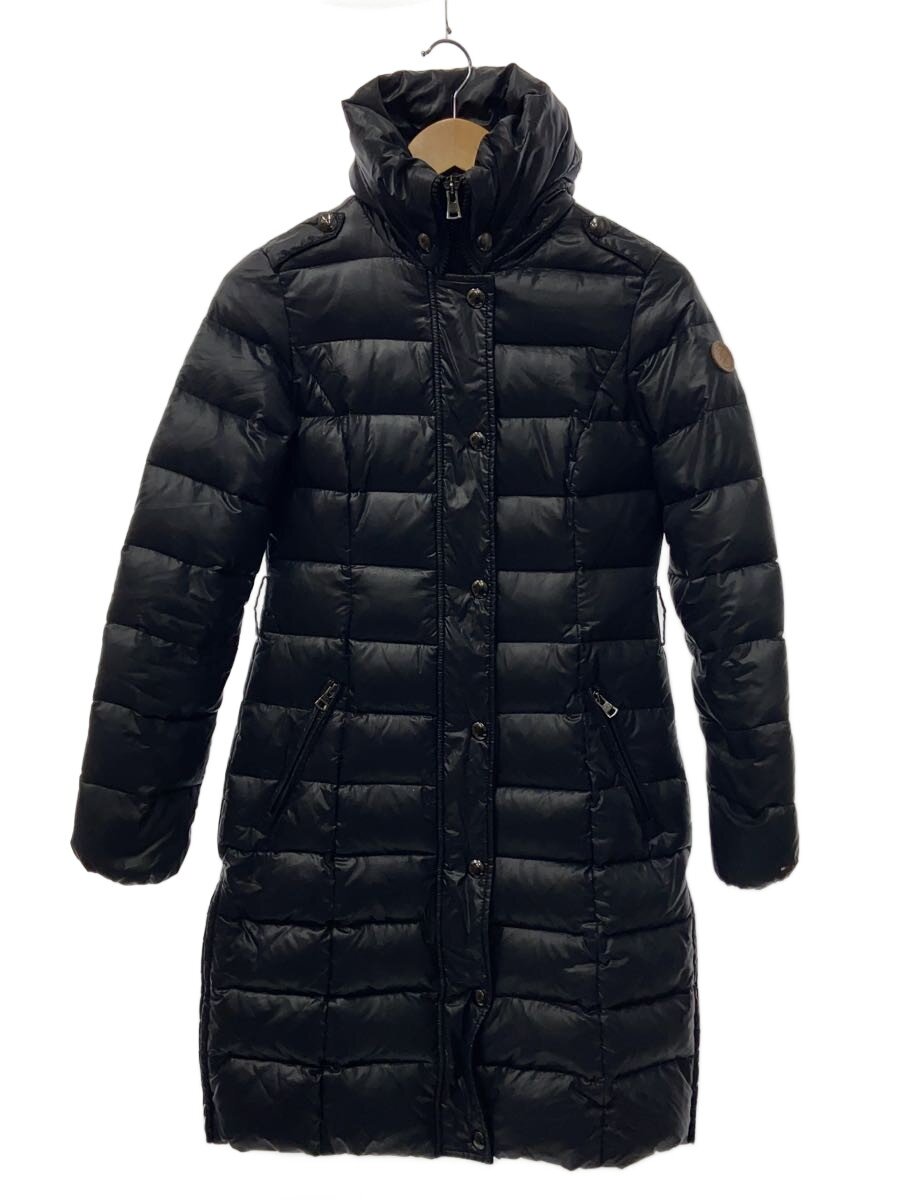 【中古】TOMMY HILFIGER◆落ち込む厚地の外套/M/ナイロン/BLK/12-2412206-240【レディース御召しもの】