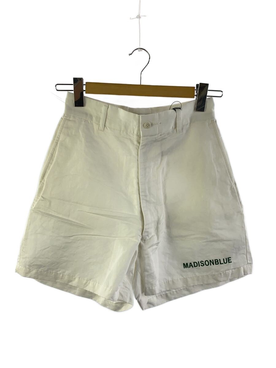 【中古】MADISONBLUE◆C/LI FLARE SHORT/1/綿織物/WHT/MB191-3015C【レディースお召しもの】