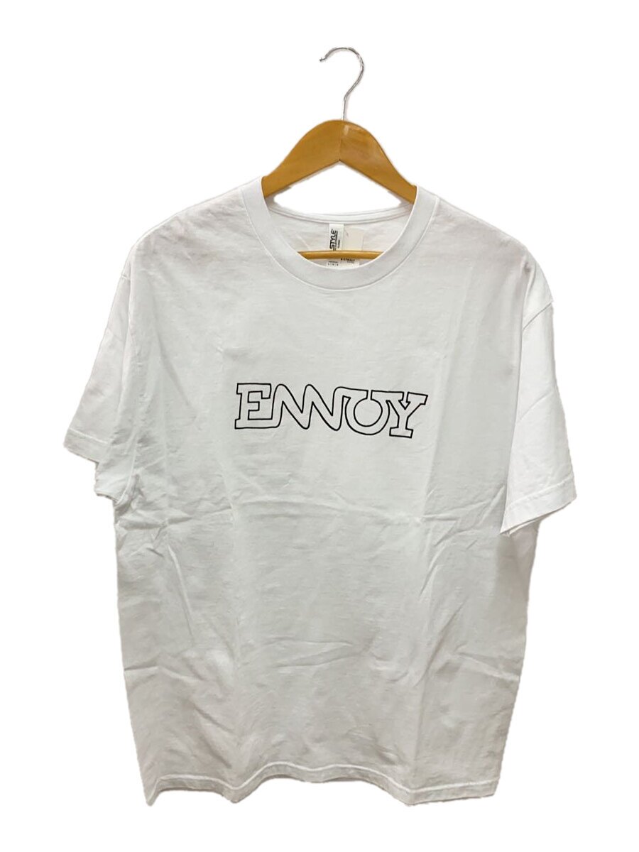 【中古】the ennoy professional◆プルオーバー/L/綿織物/WHT【メンズウェア】