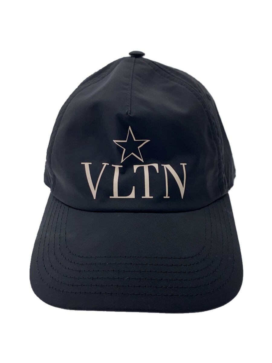 【中古】VALENTINO◆STAR CAP/旗がしら/FREE/ポリエステル/BLK/メンズ/TY2HDA1ONZX//【服飾雑貨他】