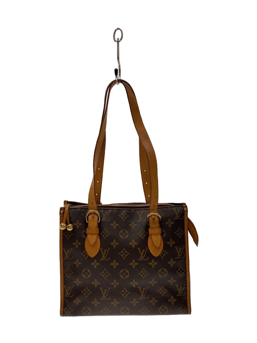 【中古】LOUIS VUITTON◆ポパンクール・オ_モノグラム・帆布/PVC/BRW【御徒面子】