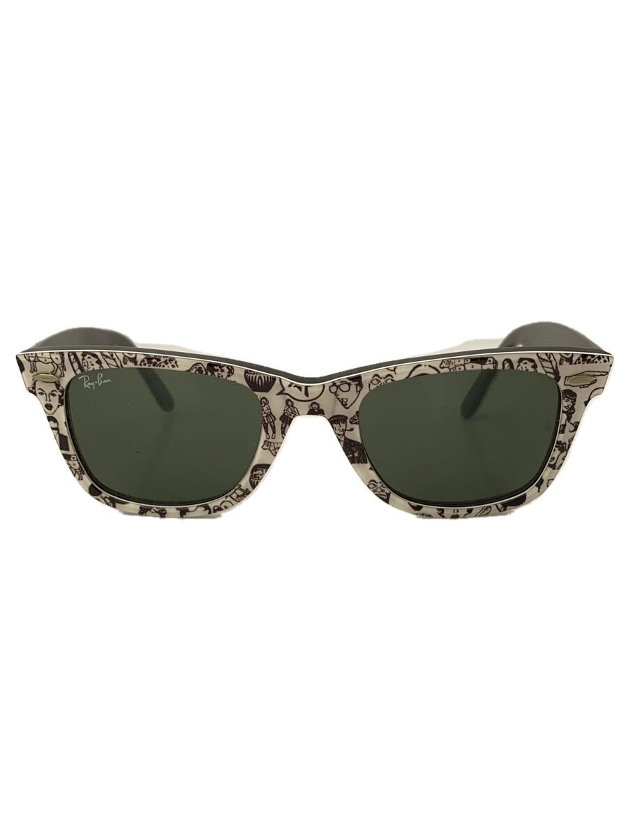 【中古】Ray-Ban◆サングラス/ウェリントン/ウッド/WHT/BLK/メンズ/RB2140【服飾雑貨他】｜2ｎｄ STREET 店