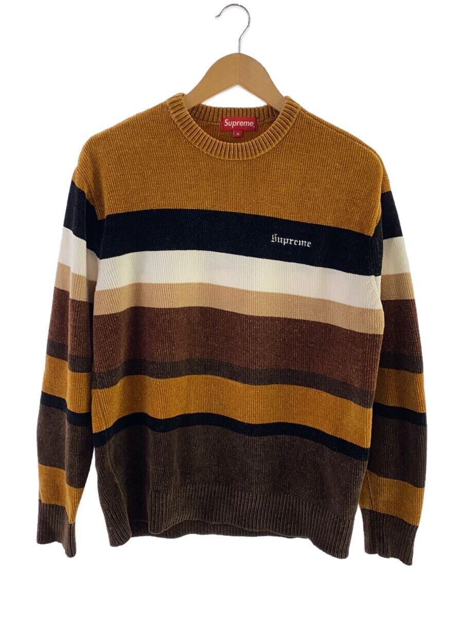 【中古】Supreme◆編み物・プルオーバー(朦々たる)/M/ポリエステル/CML/間借り人//【メンズウェア】