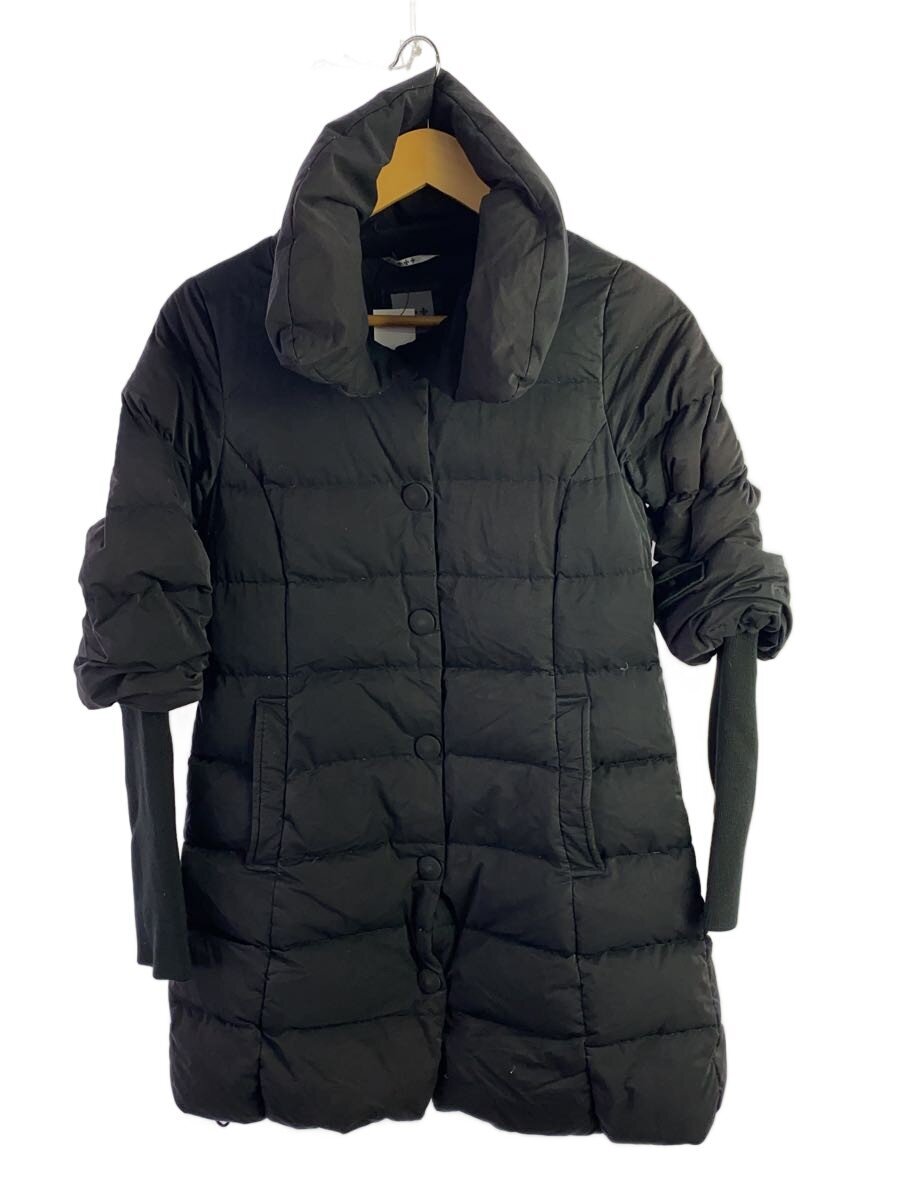【中古】TATRAS◆厚地の外套/1/ポリエステル/BLK/無地/LTA13A4285【レディース御召しもの】