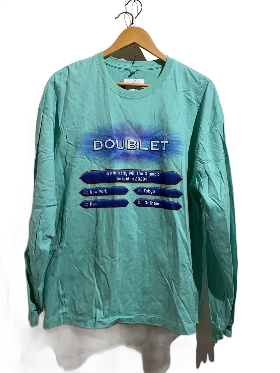 【中古】doublet◆長袖Tシャツ/M/コットン/GRN/無地/19AW40WM03【メンズウェア】｜2ｎｄ STREET 店