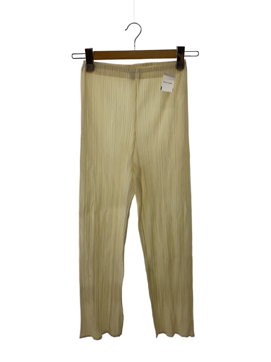 【中古】PLEATS PLEASE ISSEY MIYAKE◆下つ方/1/ポリエステル/IVO/pp04-jf609【レディースお召しもの】