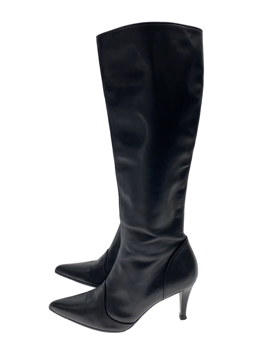 【中古】Salvatore Ferragamo◆ロングブーツ/--/BLK/37045//【シューズ】|2nd STREET 店