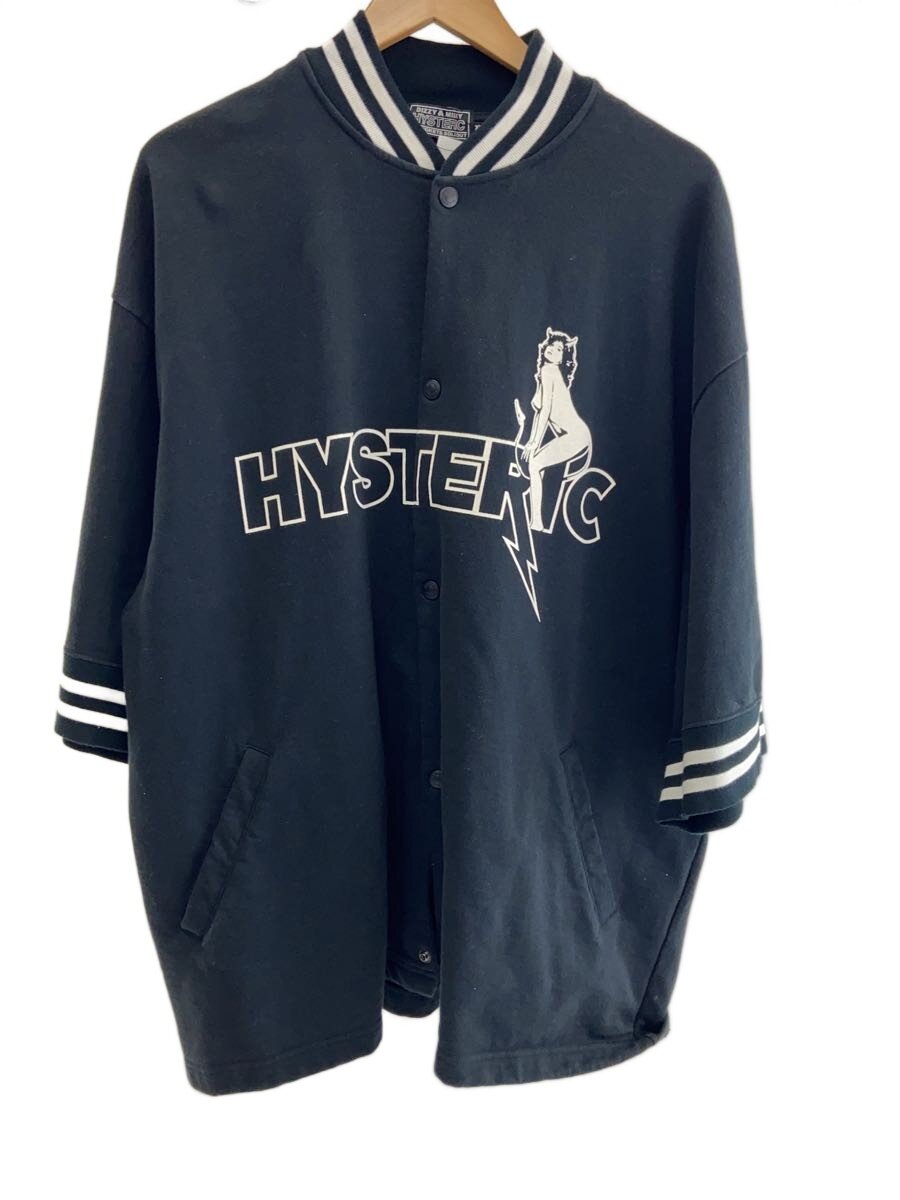 【中古】HYSTERIC GLAMOUR◆上衣/XL/綿織物/黒いこと/家鴨フラ/02241CJ02【メンズウェア】