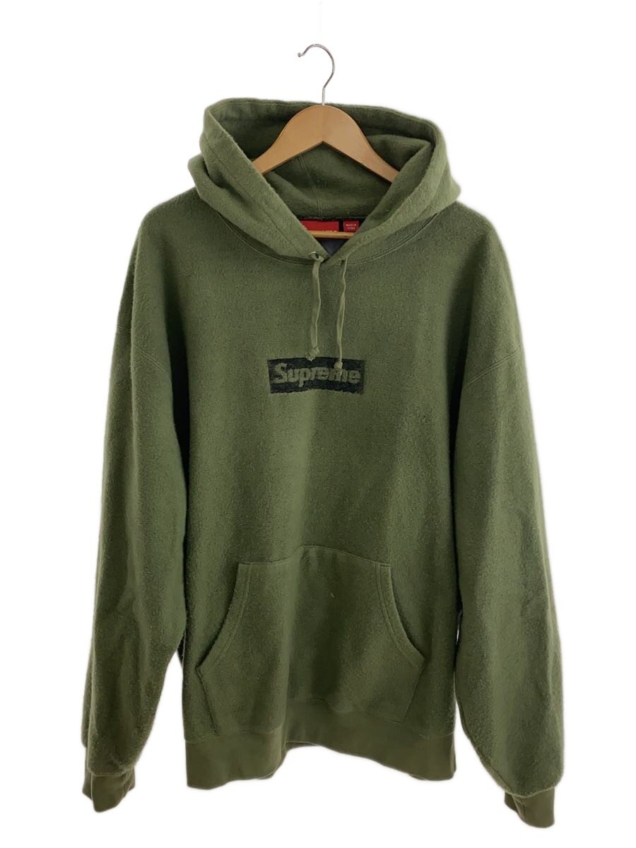 【中古】Supreme◆パーカー/XXL/ポリエステル/GRN【メンズウェア】