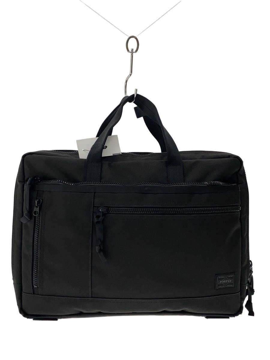 【中古】PORTER◆ブリーフ入れもの/ナイロン/黒いこと/536-17050/インタラクティブ/ショルダーバッグ/2way//【御徒面子】