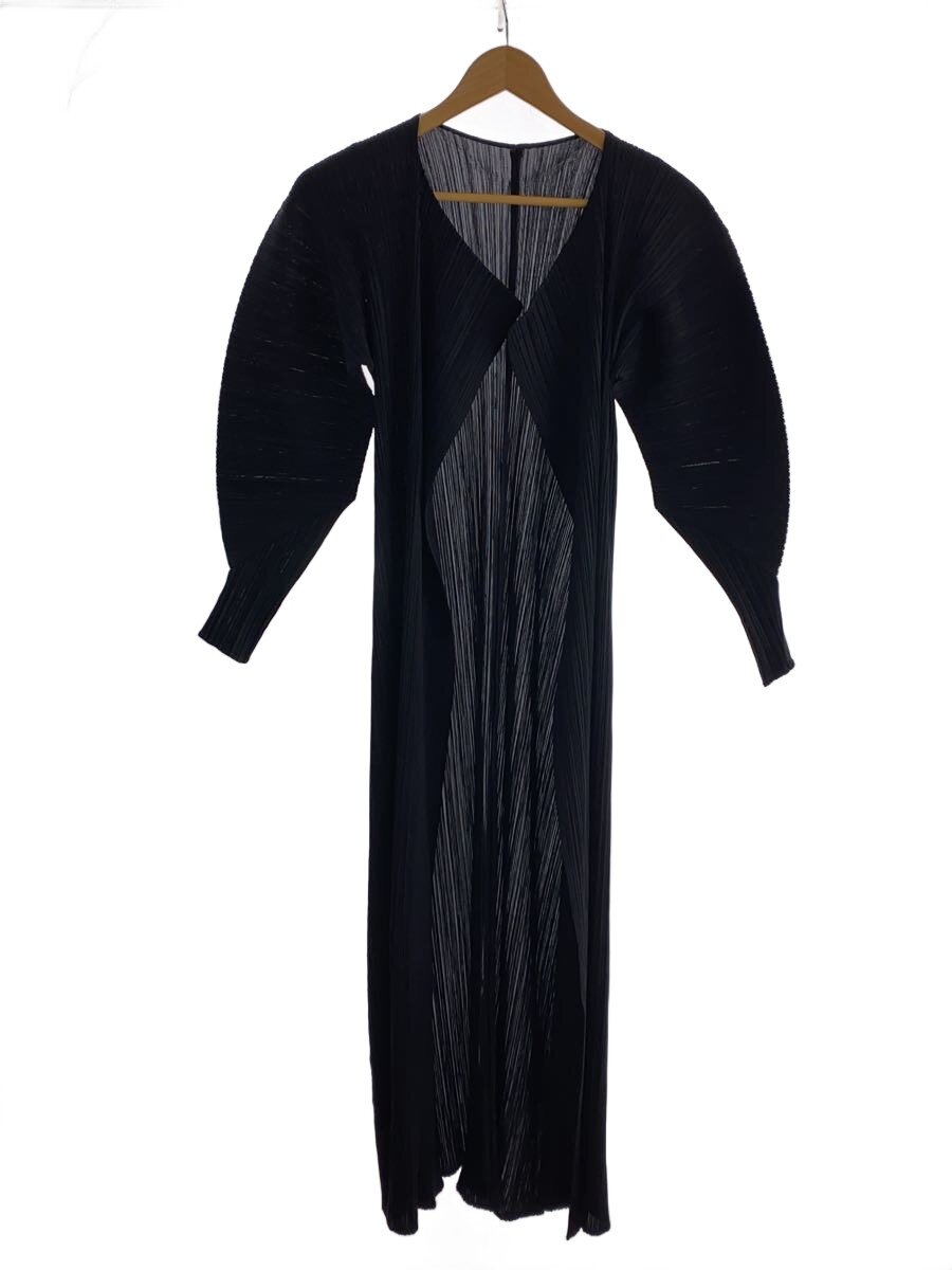【中古】PLEATS PLEASE ISSEY MIYAKE◆コート/2/ポリエステル/BLK/pp05-ja103//【レディースウェア】｜2ｎｄ STREET 店 29,029円