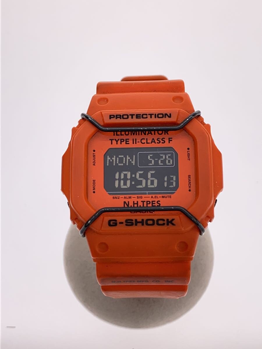 【中古】CASIO◆クォーツ腕時計/デジタル/ラバー/ORN/DW-D5600P-NH//【服飾雑貨他】|2nd STREET 店