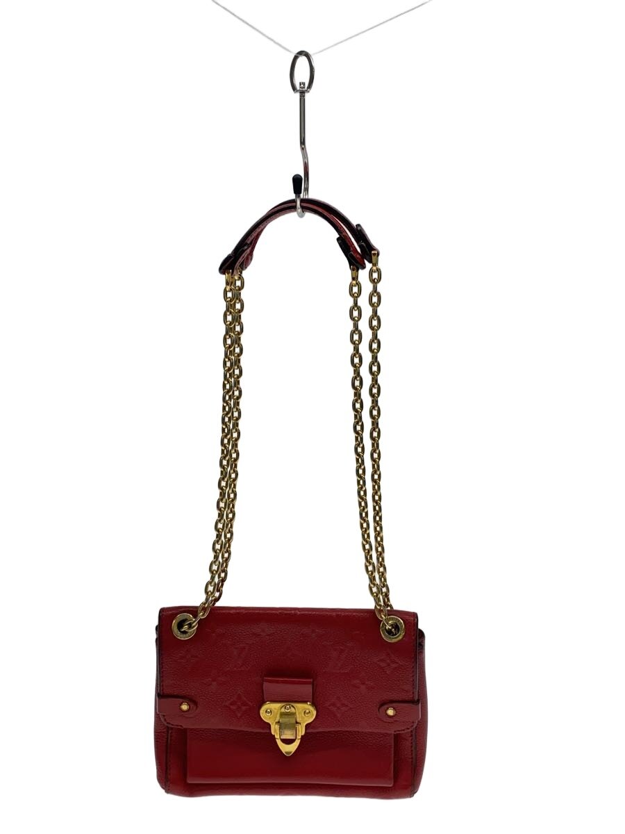 【中古】LOUIS VUITTON◆ヴァヴァンBB_モノグラム・アン工業プラント/牛皮/赤いこと/総柄【御徒面子】