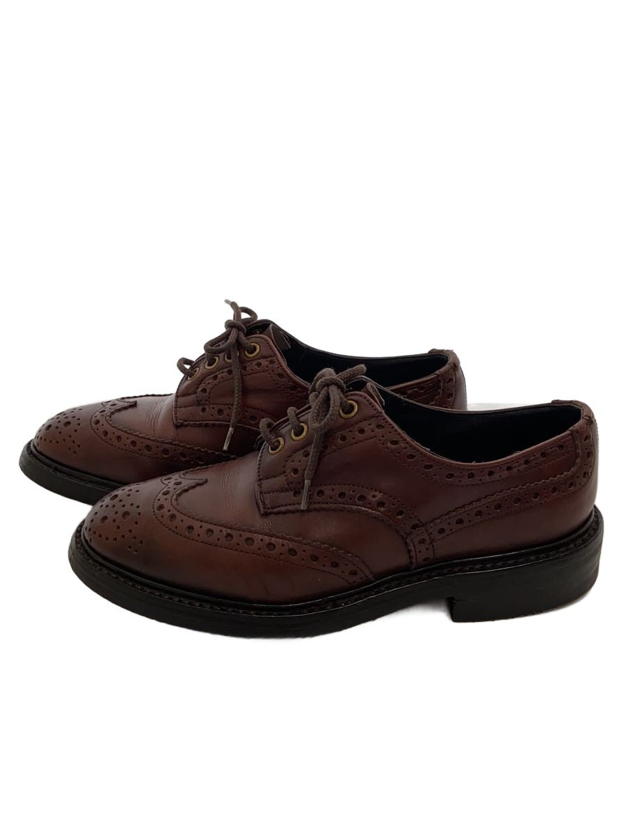 【中古】Tricker’s◆舞台の袖心付け/御召しものシューズ/--/BRW/なめし革/M7292【シューズ】
