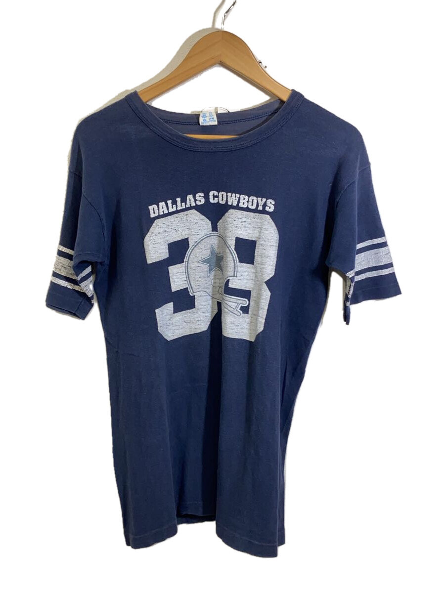【中古】Champion◆80s/フトボールTee/トリコタグ/プルオーバー/XL/綿織物/NVY【メンズウェア】