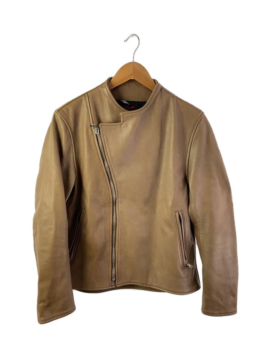 【中古】BRUNABOINNE◆なめし革上衣・上衣/1/馬革/BRW【メンズウェア】