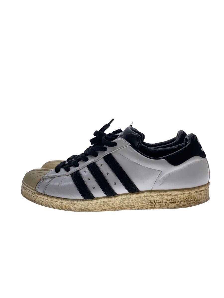 【中古】adidas◆SUPER STAR/27.5珊/WHT/G09704//【シューズ】