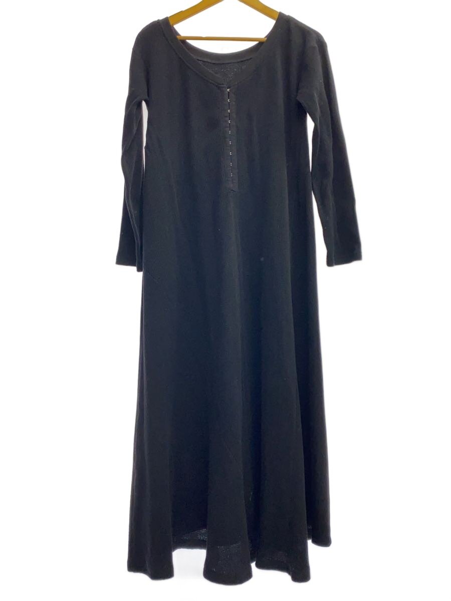 【中古】AULA(AULA AILA)◆長袖ワンピース/0/コットン/BLK/無地/1201-03001【レディースウェア】|2nd STREET 店