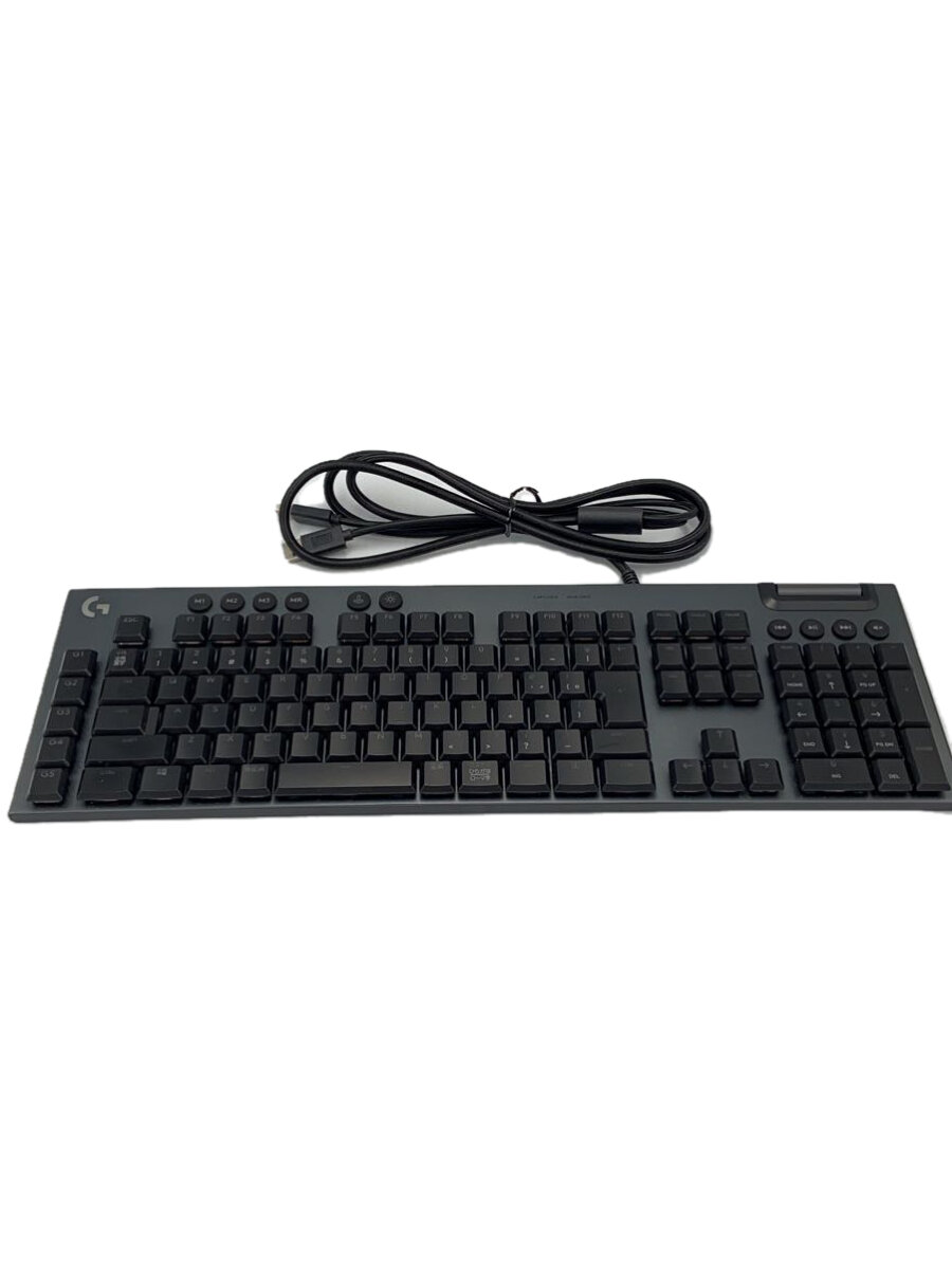 【中古】Logicool◆G813 LIGHTSYNC RGB Mechanical Gaming Keyboards-Clicky 黒いこと//【マイコン】