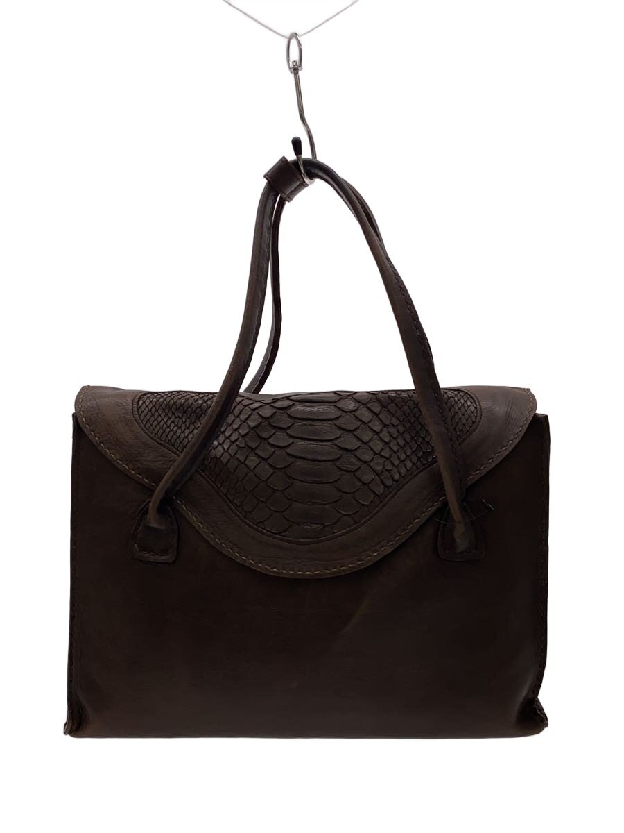 【中古】ATELIER FISK/トートバッグ/レザー/BRW/無地【バッグ】｜2ｎｄ STREET 店