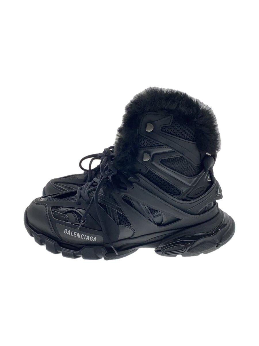 【中古】BALENCIAGA◆ハイカットスニーカー/42/BLK【シューズ】