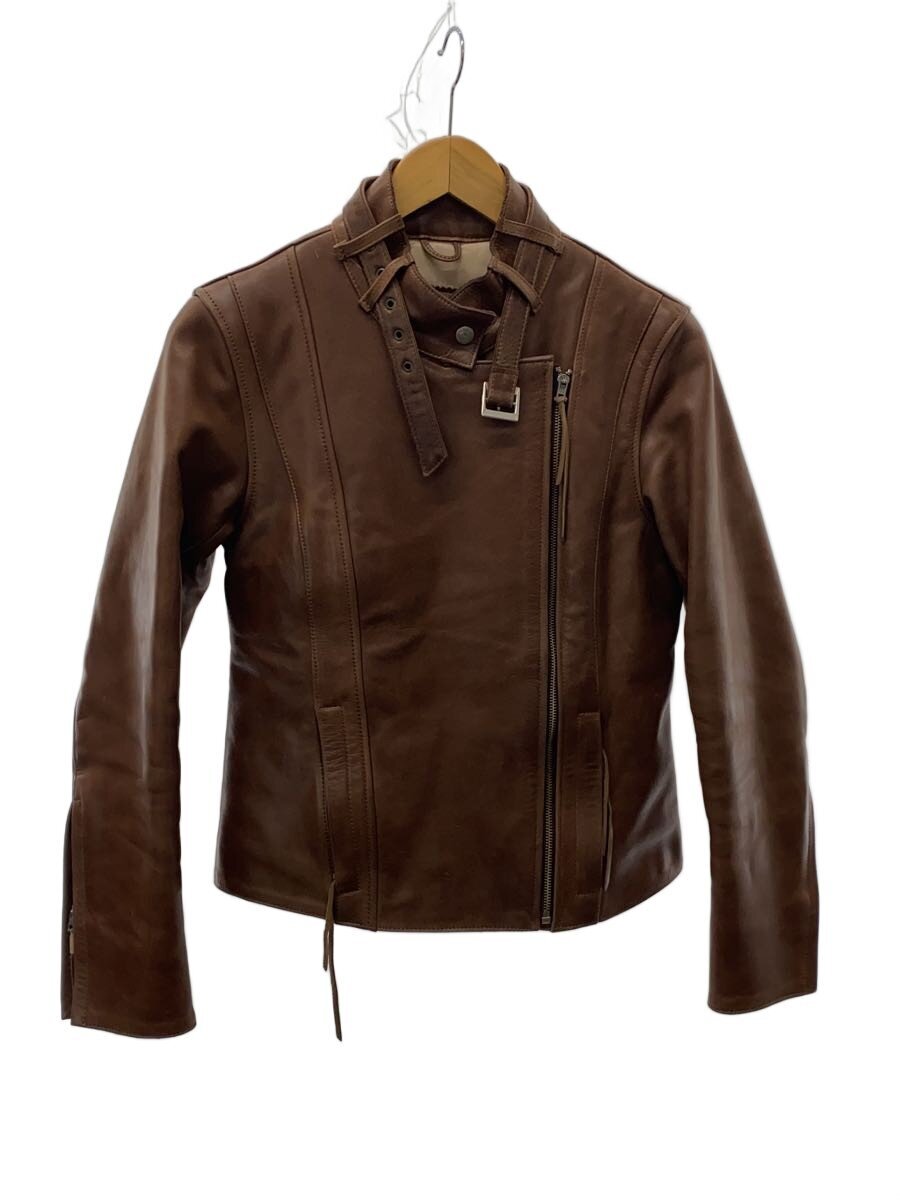 【中古】Indian(Indian Motocycle)◆レザージャケット・ブルゾン/M/レザー/BRW//【メンズウェア】|2nd STREET 店